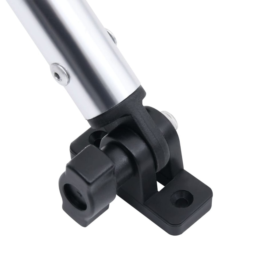 Toldo bimini de 2 arcos gris 150x120x110