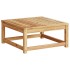 Mesa de jardín madera maciza de acacia 63x63x30