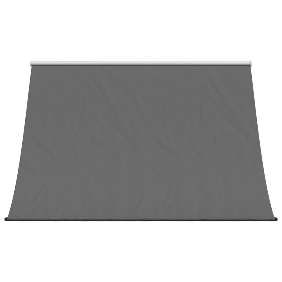 Toldo retráctil de tela y acero gris antracita 200x150