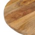 Tablero de mesa ovalado madera maciza de mango 120x50x2,5