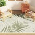 Alfombra interior exterior antideslizante pelo corto 160x230