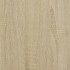 Tocador con espejo color roble Sonoma 80x39x80