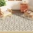 Alfombra interior exterior antideslizante pelo corto 160x230