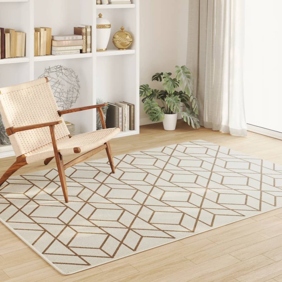 Alfombra interior exterior antideslizante pelo corto 160x230