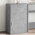 Armario almacenaje madera ingeniería gris hormigón