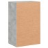 Armario almacenaje madera ingeniería gris hormigón