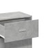 Armario almacenaje madera ingeniería gris hormigón