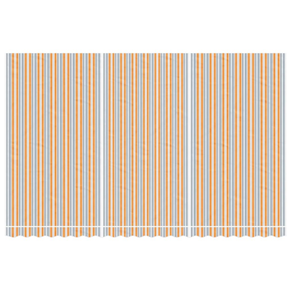Tela de repuesto de toldo rayas de colores 5x3