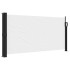 Toldo lateral retráctil blanco 100x500