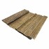 Nature Valla cañizo corteza de pino natural 1x3 m 5 mm de