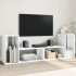 Muebles para TV 2 uds madera de ingeniería blanco 75x30x50