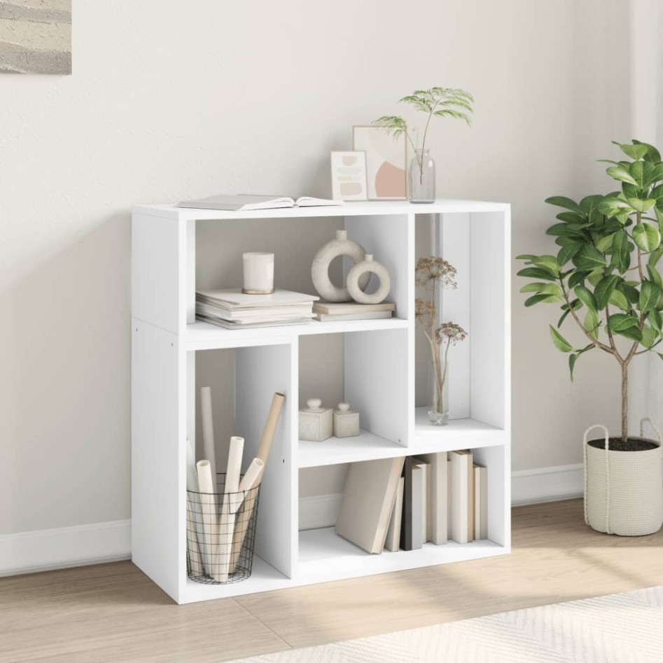 Muebles para TV 2 uds madera de ingeniería blanco 75x30x50