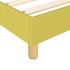 Estructura de cama sin colchón tela verde 120x200