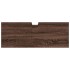 Armario lavabo baño madera ingeniería roble marrón 80x30x60