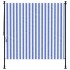 Persiana enrollable exterior tela acero azul blanco 200x270
