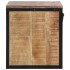 Mesita de noche madera maciza de mango 40x35x40
