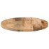 Tablero de mesa redondo madera maciza mango rugosa Ø 60x2,5