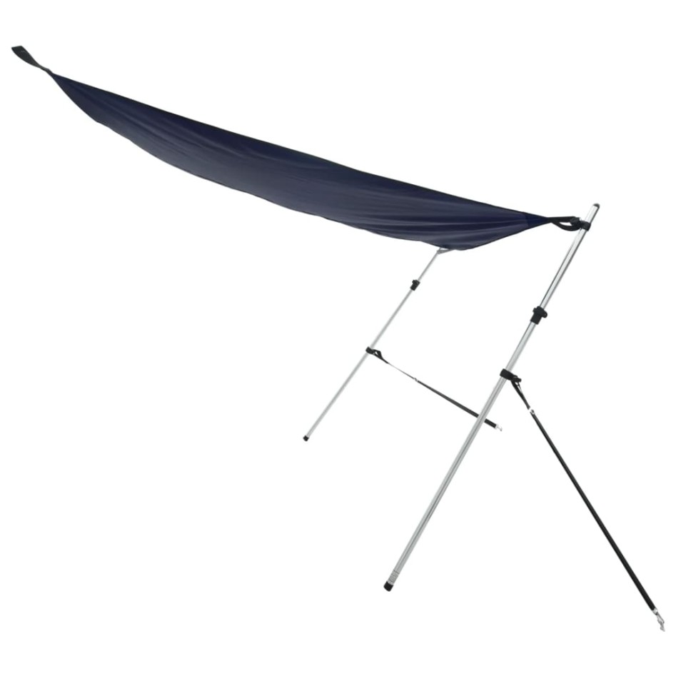 Toldo T-Top extensión azul 170x170x(115-183)