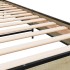 Estructura cama madera ingeniería metal roble Sonoma 90x190