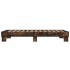 Estructura cama madera ingeniería metal roble humo 100x200