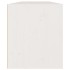 Armarios de pared 2 uds madera maciza pino blanco 60x30x35
