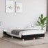 Estructura de cama sin colchón tela negro 120x190