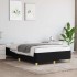 Estructura de cama sin colchón tela negro 120x190