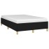 Estructura de cama sin colchón tela negro 120x190
