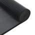 Alfombra rectangular bambú negro 60x1000