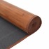 Alfombra rectangular bambú marrón 100x1000