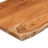Tablero rectangular madera de acacia borde vivo 70x60x2,5
