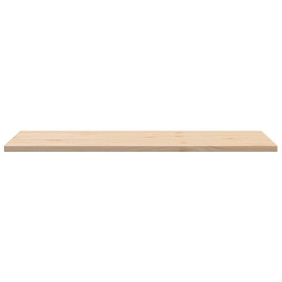 Tablero de mesa rectangular 3 uds madera de pino 80x47x1,7