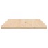Tablero de mesa rectangular 3 uds madera de pino 80x47x2,5
