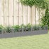 Jardinera con clavijas PP gris claro 363,5x43,5x43,5