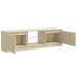 Armario TV con luces LED roble Sonoma 120x30x35,5