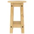Taburetes altos de cocina 2 uds madera maciza de