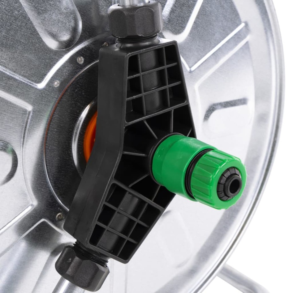 Carrete de pared para manguera de 50 m 1/2