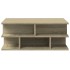Mesa de centro madera de ingeniería roble Sonoma 70x70x29