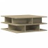 Mesa de centro madera de ingeniería roble Sonoma 70x70x29