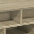 Mesa de centro madera de ingeniería roble Sonoma 70x70x29