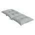 Cojines para silla respaldo alto 4 uds tela gris claro