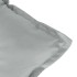 Cojines para silla respaldo alto 4 uds tela gris claro