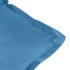 Cojines silla respaldo alto 2 uds tela azul melange 120x50x7