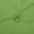 Cojines silla respaldo alto 6 uds tela verde melange