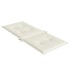 Cojines silla respaldo alto 6 uds tela crema melange