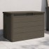 Baúl para cojines polipropileno marrón 77,5x44,5x53