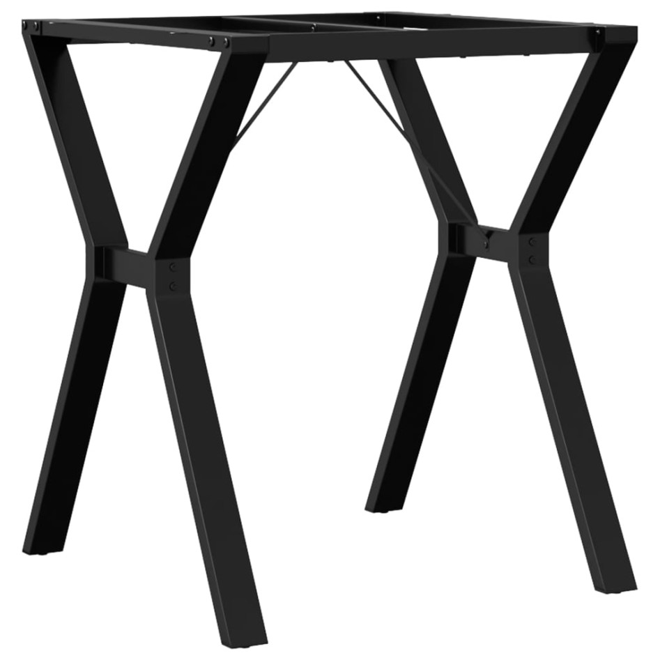Patas de mesa de comedor estructura Y acero 60x60x73