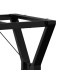 Patas de mesa de comedor estructura Y acero 60x60x73