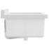 Fregadero lavabo de pared resina blanco 40x40x24