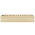 Estructura de cama sin colchón madera roble Sonoma 75x190